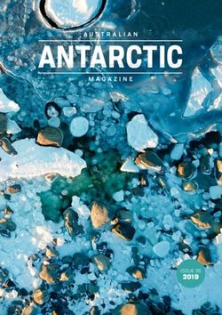 2019 ISSUE 36 - Australian Antarctic Division