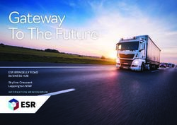 Gateway To The Future - ESR BRINGELLY ROAD BUSINESS HUB Skyline Crescent Leppington NSW