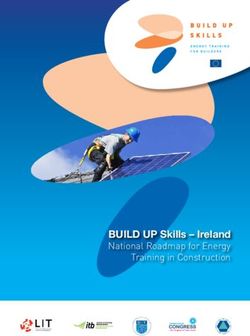 BUILD UP Skills - Ireland National Roadmap for Energy Training in Construction - BUILD UP EU