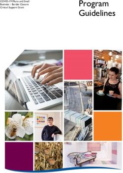 Program Guidelines - Department of State Growth