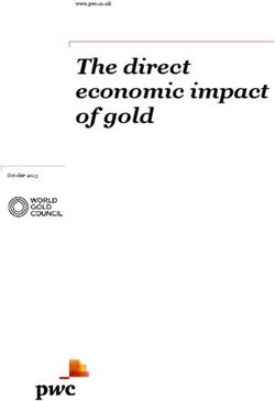 The direct economic impact of gold - October 2013