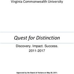 Quest for Distinction - Virginia Commonwealth University - Discovery. Impact. Success.