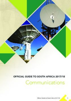 Communications OFFICIAL GUIDE TO SOUTH AFRICA 2017/18 - GCIS