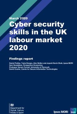 Cyber security skills in the UK labour market 2020 - Gov.uk