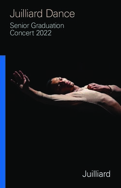 Juilliard Dance Senior Graduation Concert 2022