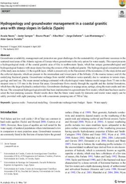 Hydrogeology and groundwater management in a coastal granitic area with steep slopes in Galicia (Spain)