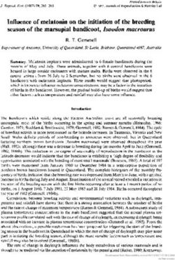 Influence of melatonin on the initiation of the breeding season of the marsupial bandicoot, Isoodon macrourus