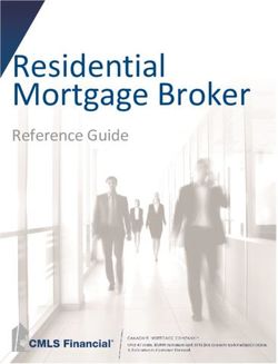 Residential Mortgage Broker - Reference Guide - CMLS Financial