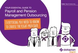 Everything you need to know to choose the right provider - Payroll and Pension Management Outsourcing