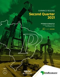 Second Quarter 2021 EARNINGS RELEASE - log in - Mziq