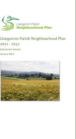Llangarron Parish Neighbourhood Plan 2021 2031 - Submission Version January 2021 - Llangarron Parish Council