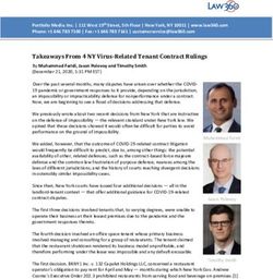 Takeaways From 4 NY Virus-Related Tenant Contract Rulings