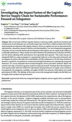 Investigating the Impact Factors of the Logistics Service Supply Chain for Sustainable Performance: Focused on Integrators