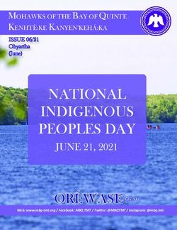 NATIONAL INDIGENOUS PEOPLES DAY - ORÍ:WASE (news) JUNE 21, 2021 - Mohawks of the ...