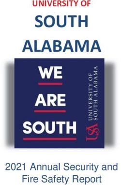 SOUTH UNIVERSITY OF ALABAMA - University of South ...