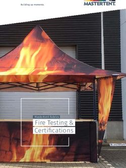 Fire Testing & Certifications - Mastertent Fabrics