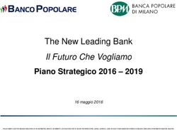 The New Leading Bank Il Futuro Che Vogliamo - Banco Popolare