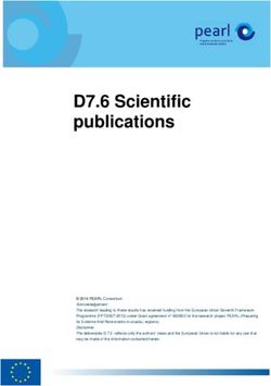 D7.6 Scientific publications - PEARL