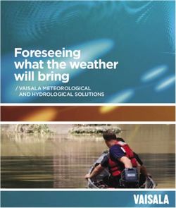 Foreseeing what the weather will bring - Vaisala Meteorological and Hydrological solutions