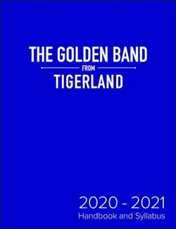 2020 2021 Handbook and Syllabus - Louisiana ...