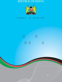 REPUBLIC OF KENYA NATIONAL CLINICAL GUIDELINES FOR MANAGEMENT OF DIABETES MELLITUS