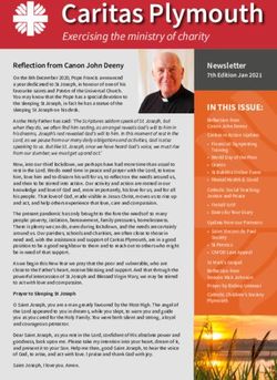 Caritas Plymouth Exercising the ministry of charity - Catholic Children's Society (Plymouth)