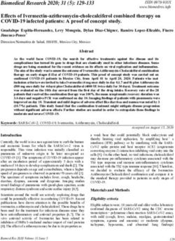 Effects of Ivermectin-azithromycin-cholecalciferol combined therapy on COVID-19 infected patients: A proof of concept study.