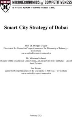 Smart City Strategy of Dubai - Université de Fribourg