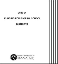 FUNDING FOR FLORIDA SCHOOL DISTRICTS 2020-21 - Florida Department of ...