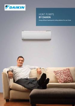 HEAT PUMPS BY DAIKIN Energy efficient heating and cooling solutions for your home
