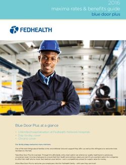 2016 maxima rates & benefits guide blue door plus - GTC