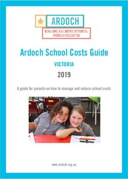 Ardoch School Costs Guide - 2019 VICTORIA
