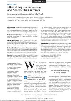 Effect of Aspirin on Vascular and Nonvascular Outcomes