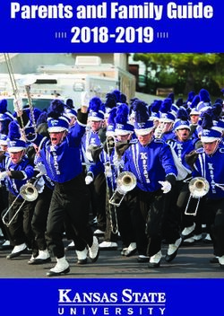 Parents and Family Guide 2018-2019 - Collegian Media Group