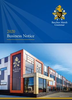 2020 Business Notice - Bacchus Marsh Grammar