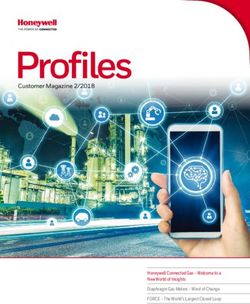 Profiles Customer Magazine 2/2018 - Elster-Instromet