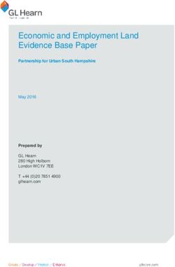 Economic and Employment Land Evidence Base Paper