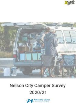 Nelson City Camper Survey 2020/21 - Nelson City Council