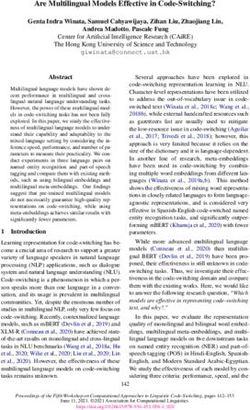 Are Multilingual Models Effective in Code-Switching?
