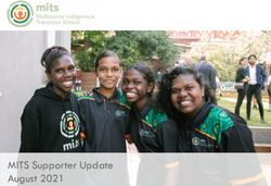 MITS Supporter Update August 2021