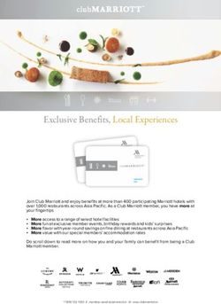 Exclusive Benefits, Local Experiences