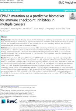EPHA7 mutation as a predictive biomarker for immune checkpoint inhibitors in multiple cancers