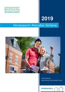 2019 Homesearch Allocation Scheme - Bathnes