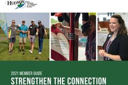 Strengthen the connection - 2021 Member Guide