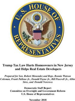 Trump Tax Law Hurts Homeowners in New Jersey and Helps Real Estate Developers