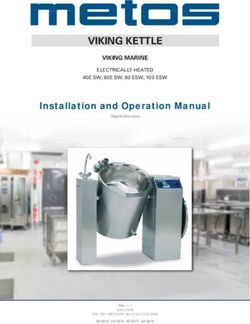 VIKING KETTLE Installation and Operation Manual - VIKING MARINE - Metos