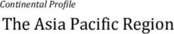 The Asia Pacific Region - Continental Profile - Western Cape Government