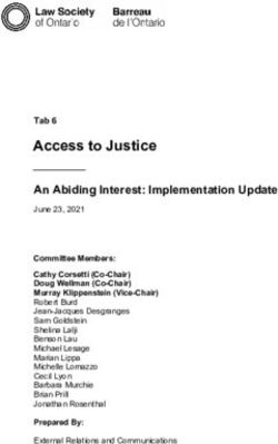 Access to Justice Tab 6 - An Abiding Interest: Implementation Update