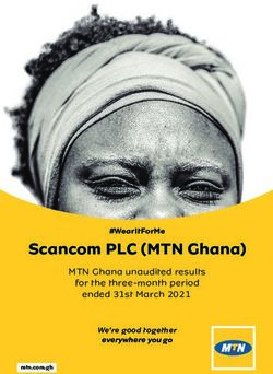 Scancom PLC (MTN Ghana) - MTN Ghana unaudited results for the three-month period ended 31st March 2021