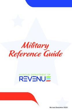 Military Reference Guide - Missouri Department of Revenue